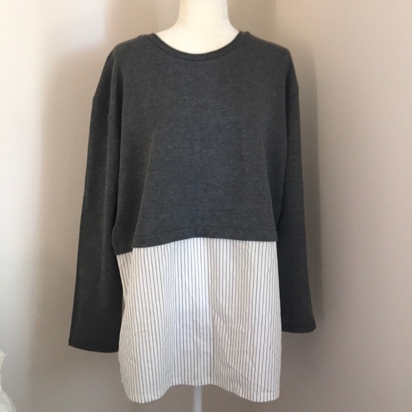 Zara Tops - Zara Crop Sweatshirt